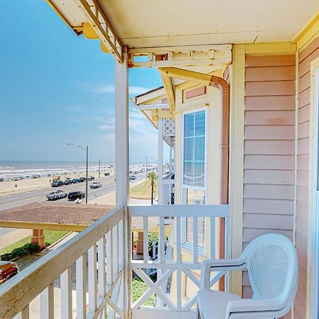 Beachfront Haven Leilighet Galveston Eksteriør bilde