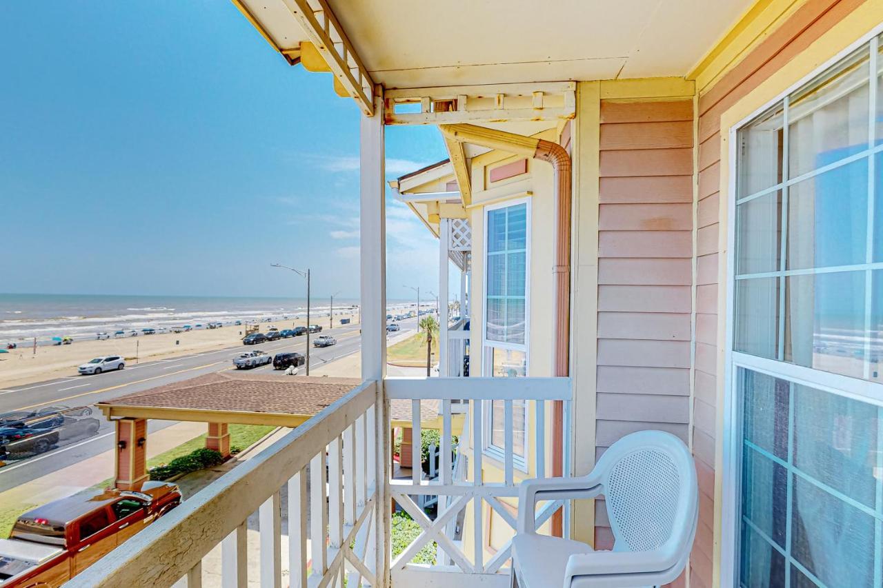 Beachfront Haven Leilighet Galveston Eksteriør bilde