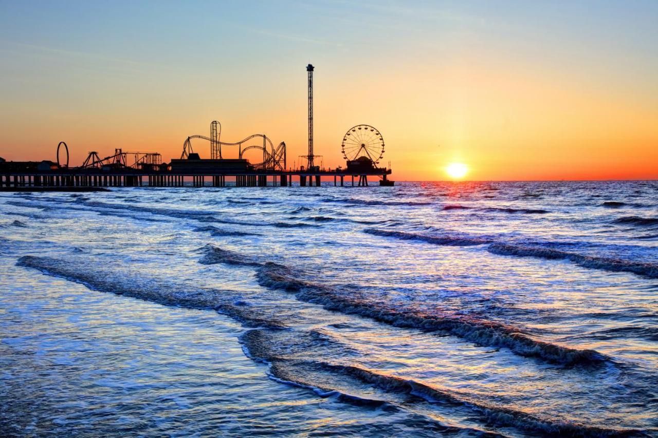 Beachfront Haven Leilighet Galveston Eksteriør bilde