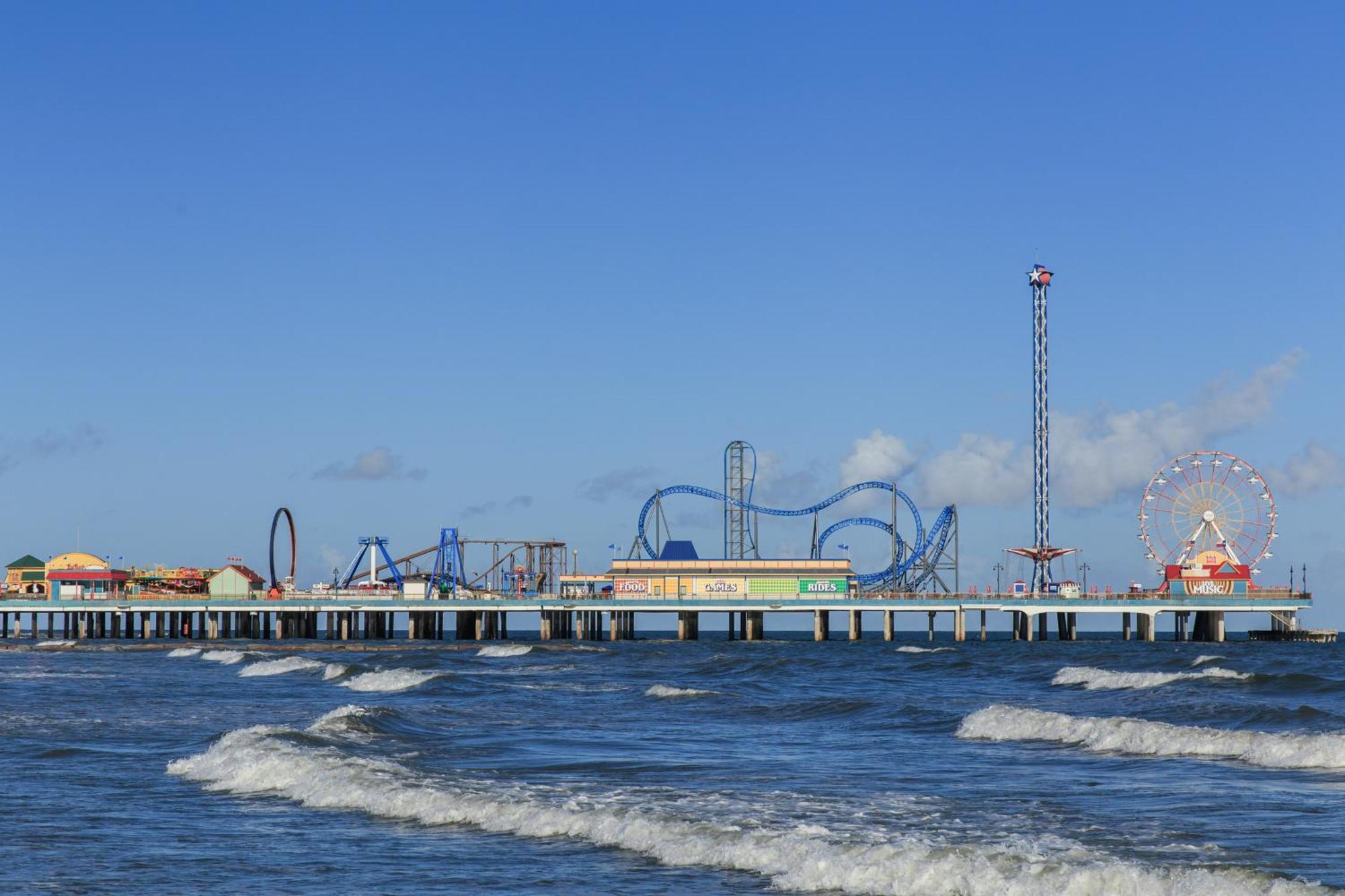 Beachfront Haven Leilighet Galveston Eksteriør bilde